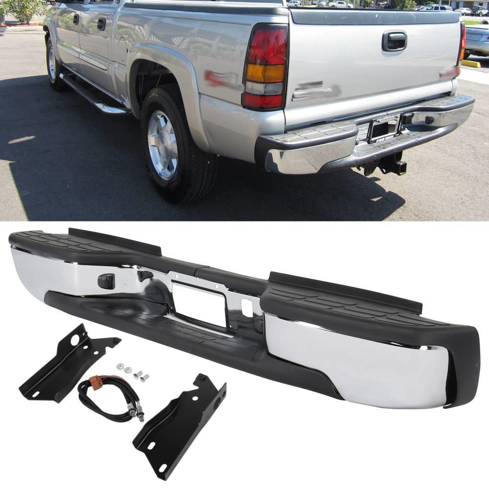 Peforway Rear Bumper Assembly for Chevy Silverado GMC Peforway Rear Bumper Assembly for Chevy Silverado GMC