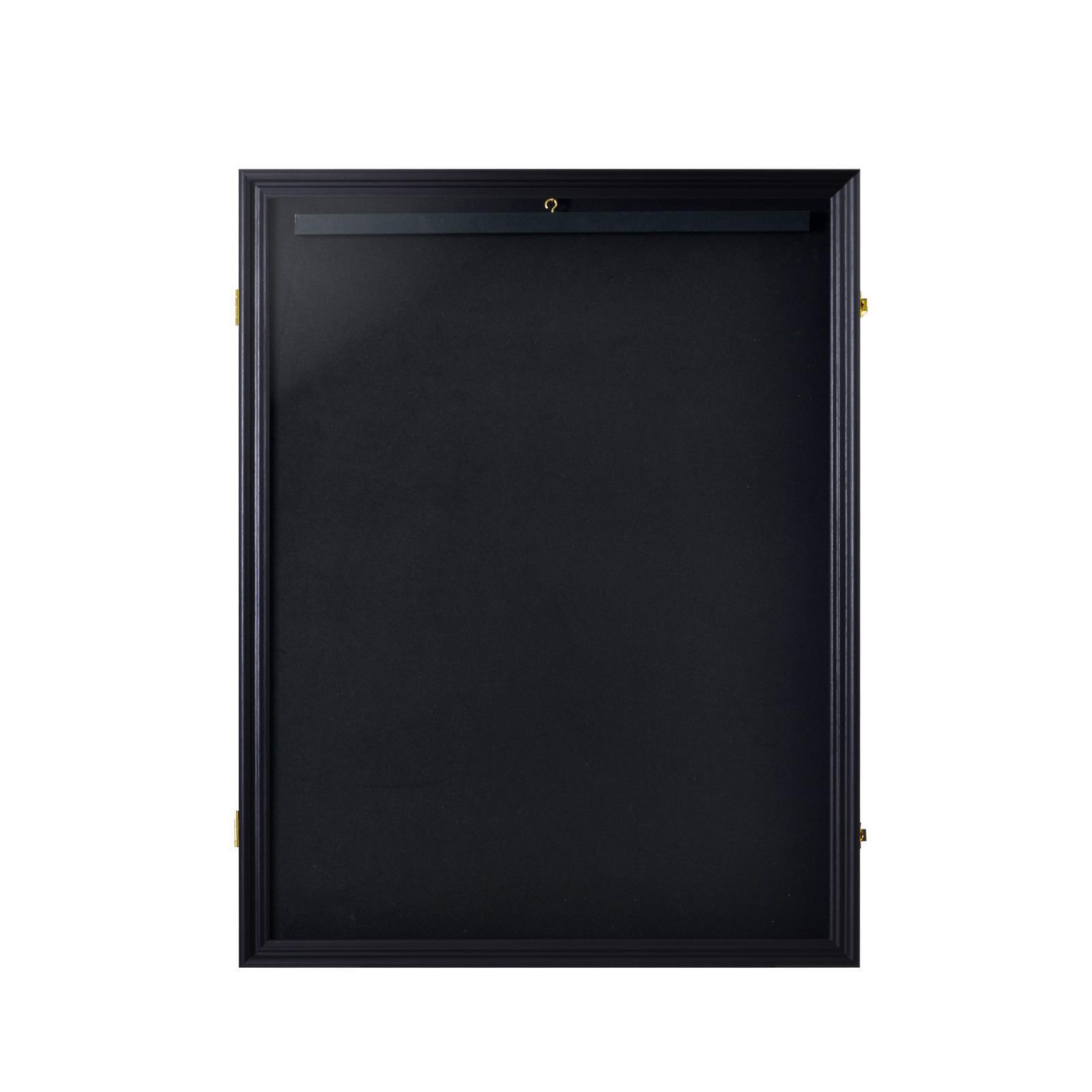 Marco Para Exhibir Camisetas - Madera Y Acrílico, 33x33 Cm, Protección UV, Ideal Para Coleccionables