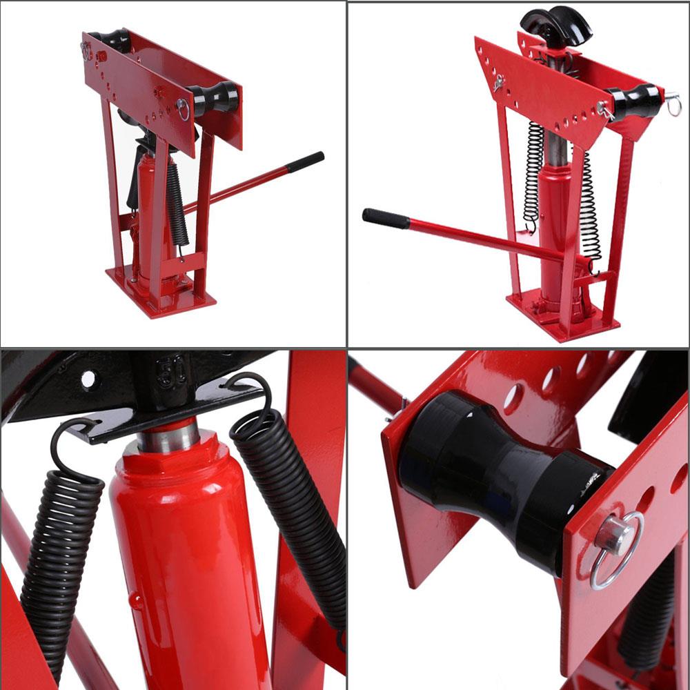 12 Ton Manual Hydraulic Pipe Bender Bending Tubing Exhaust Tools with 6