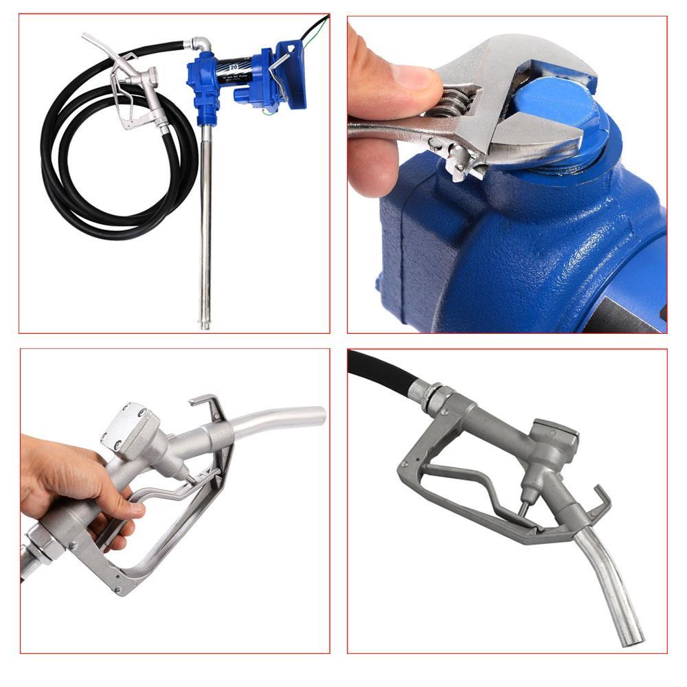 Fuel Transfer Pump 12 Volt 20 GPM Diesel Gas Gasoline Kerosene w