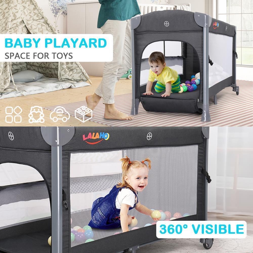 3in1 Baby Crib Bassinet Newborn Bedside Sleeper~Storage