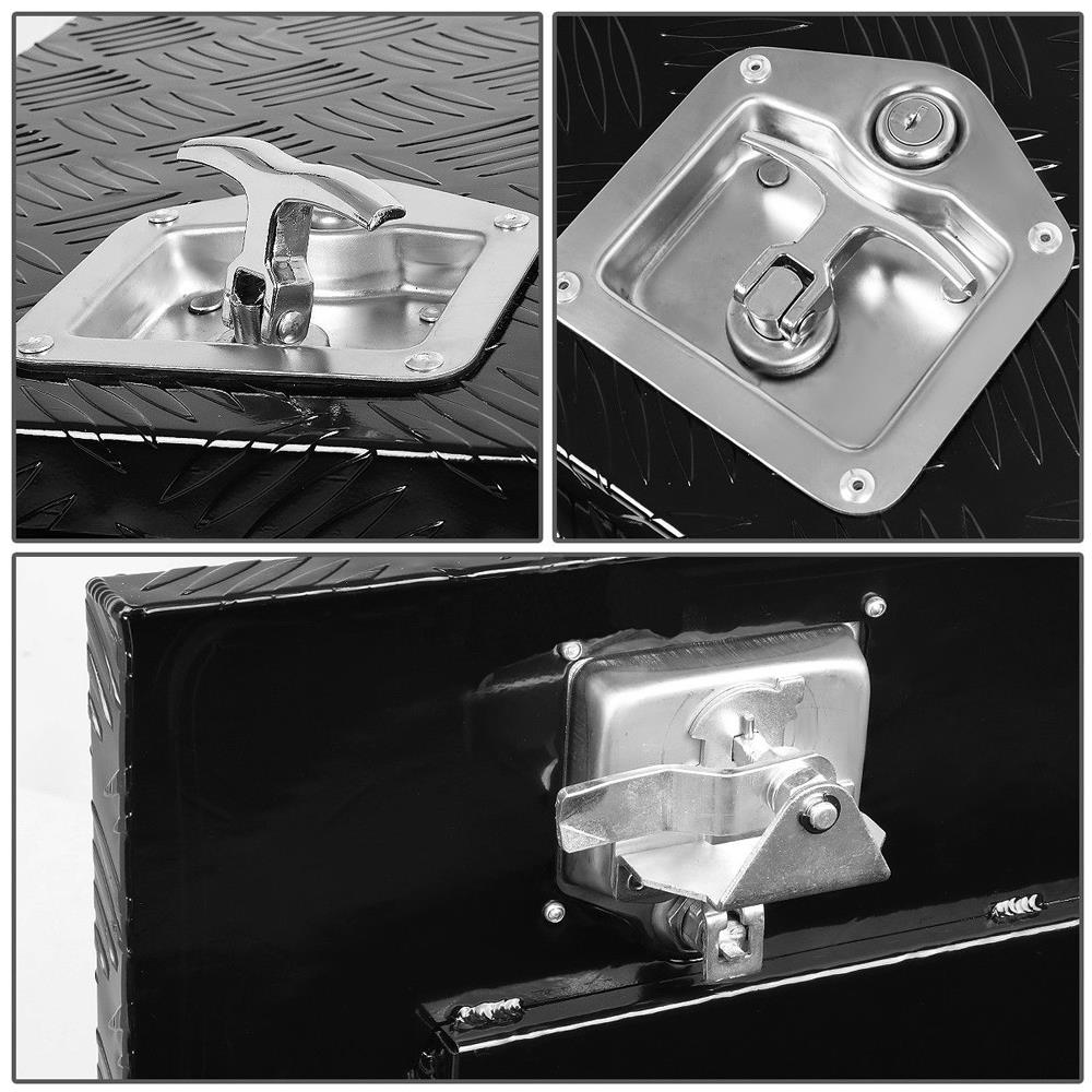 42' Aluminum Truck Tool Box Trailer RV Tool Storage Under Bed w/Lock eBay