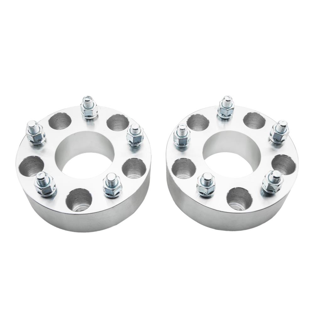 (2) 2 inch Wheel Spacers Adapters 5x5 1/2"x20 For Jeep Wrangler Grand
