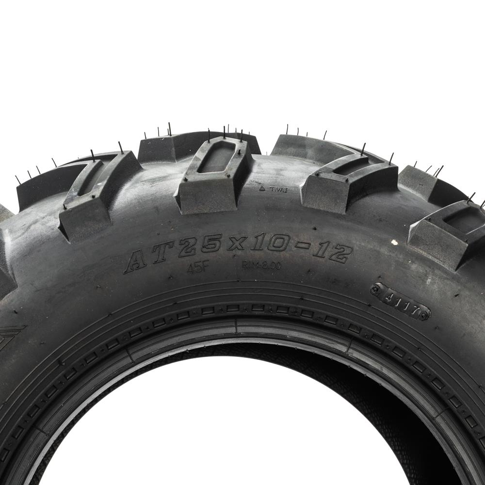 MILLION PARTS 4 ATV//UTV Tires AT 25x8-12 Front /& 25x10-12 Rear//6 Ply P306B Full Set of