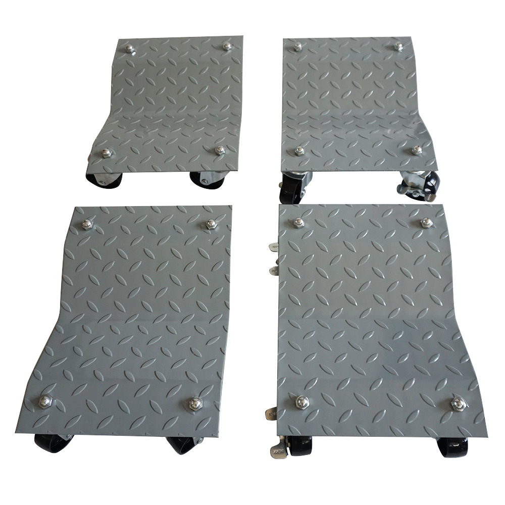 4PC Heavy Duty 1500Lb/Each Tire Car Wheel Dolly Dollies