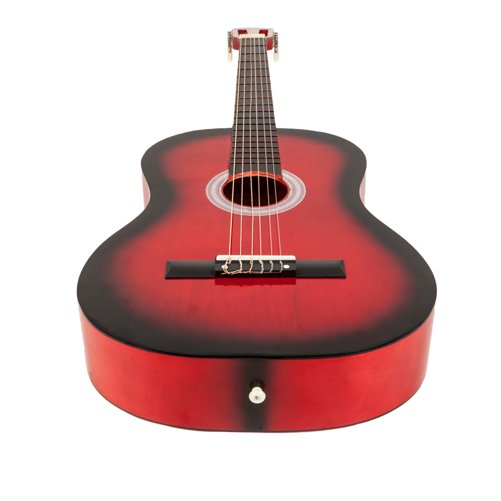New 38 Inch Classical Red Acoustic Guitar with String & Pick eBay
