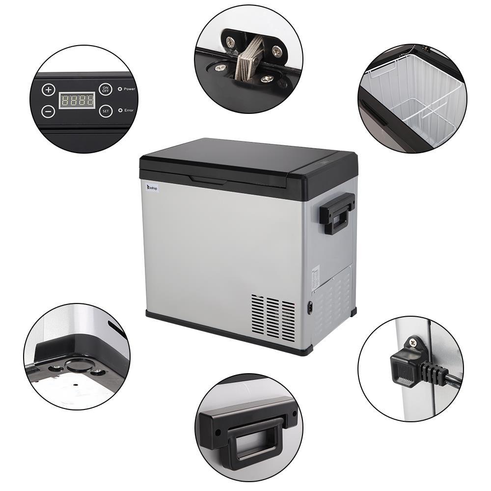 Outdoor 50L 54Qt PortableElectric Fridge Freezer Car Refrigerator Cooler Camp US 747874976887 eBay