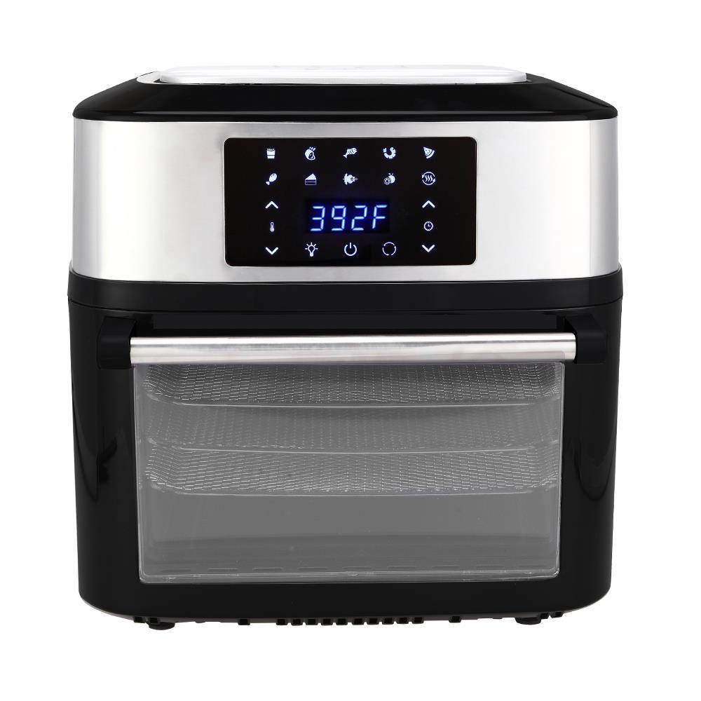 Multifunction 16.9QT XL Air Fryer Oven Dehydrator 1800W Roast Chicken