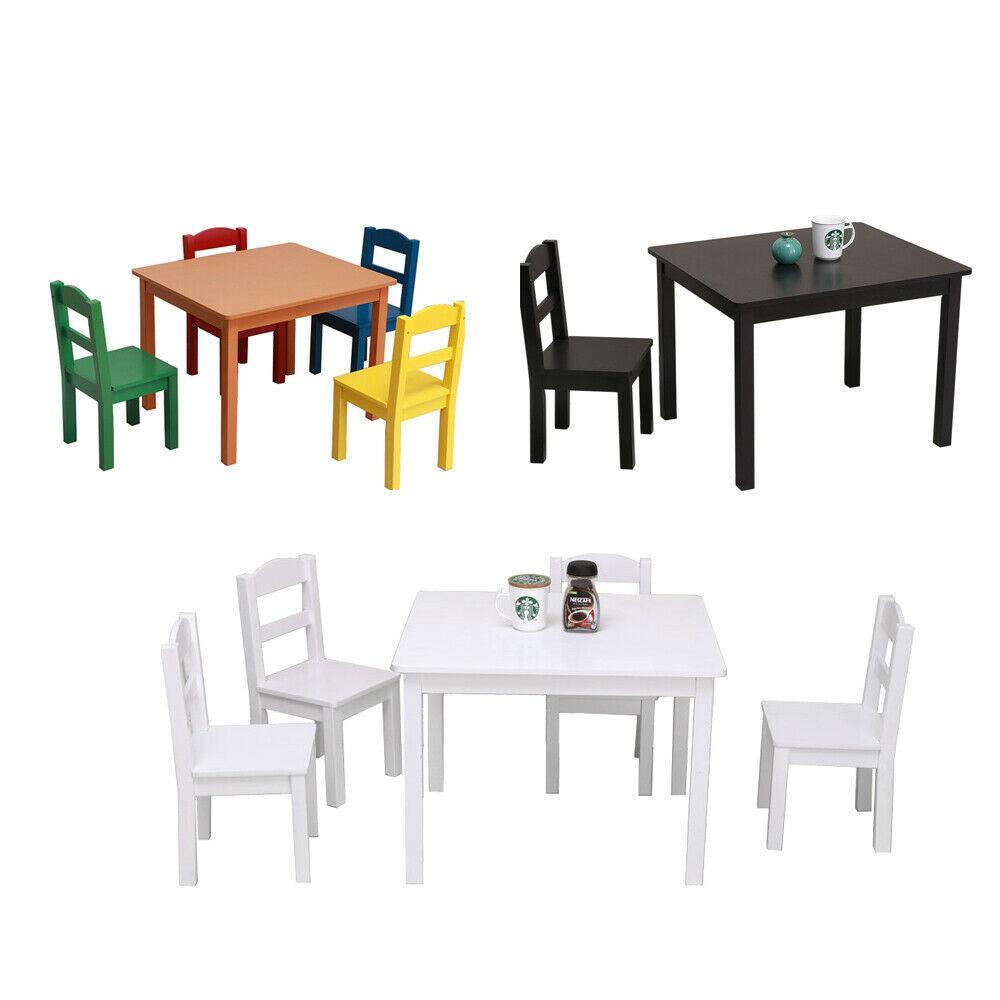 children's 5 piece table and chair set