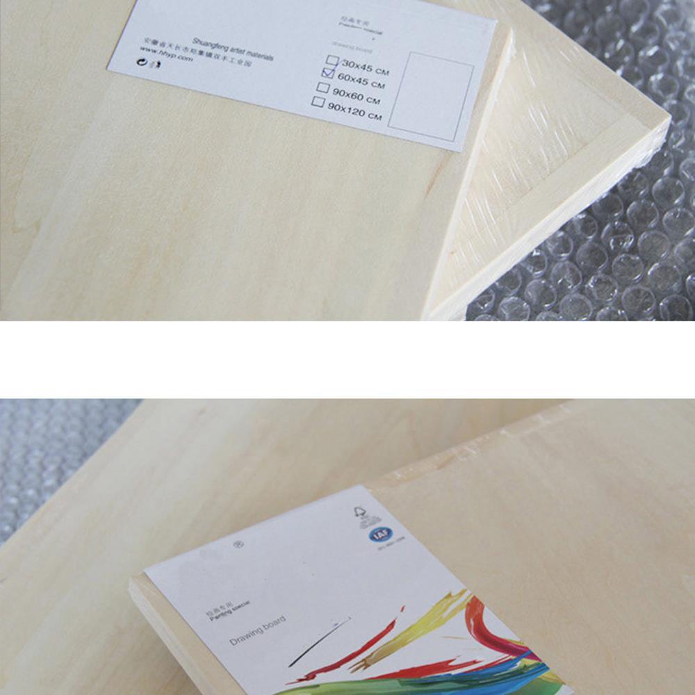 Wooden Lightweight Drawing Board for Painting Sketching Aryclin Watercolor