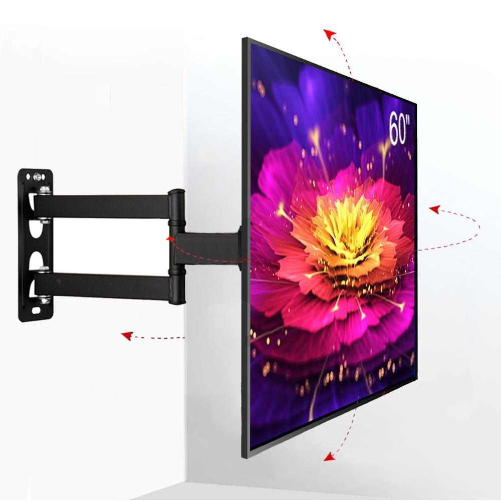 Articulating Smart TV Wall Mount Full Motion Swivel Bracket LCD LED 32