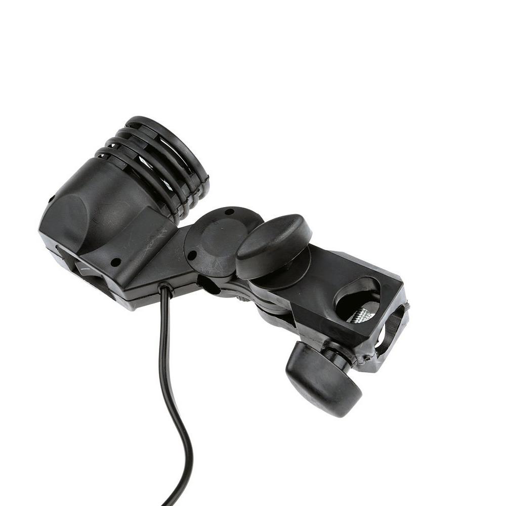 E27 Bulb Holder Socket Flash Swivel Bracket Photo Light Lamp Mount US