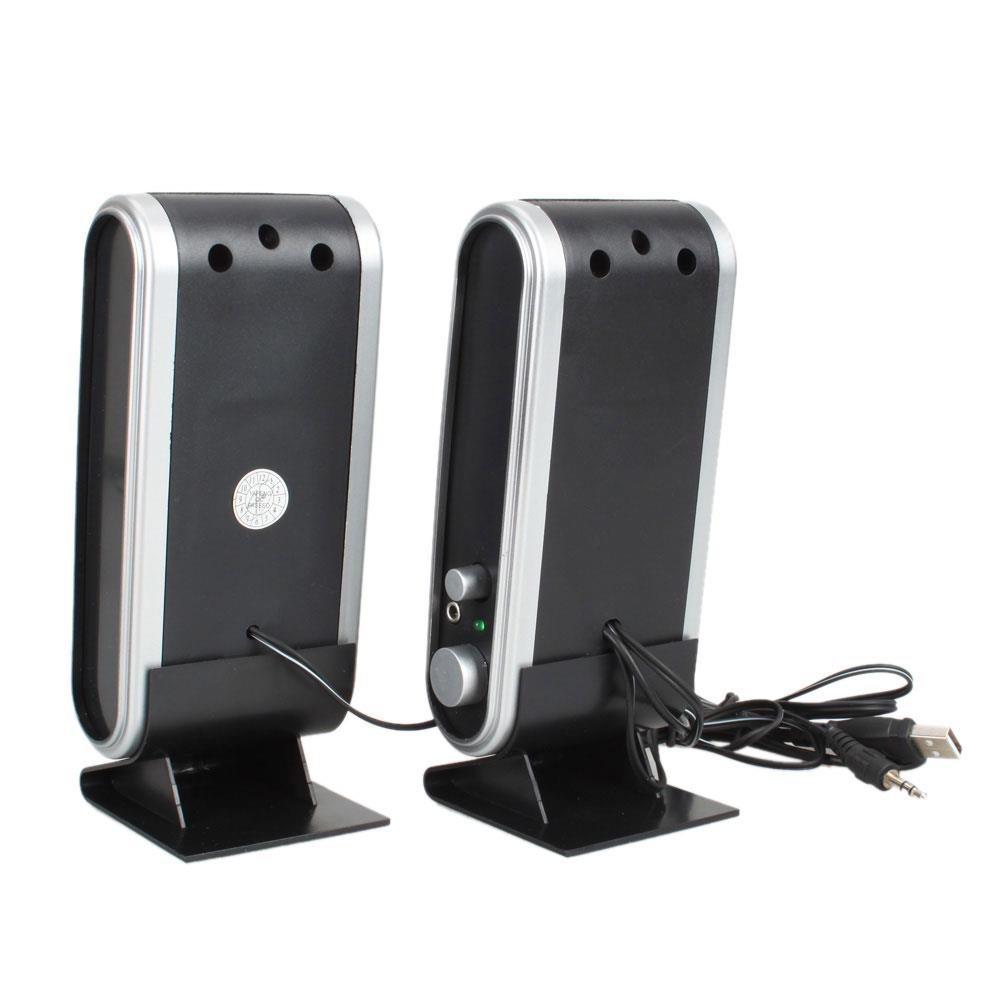 6W USB Power Laptop Computer Speakers Ear Jack for PC Mac 442233809478