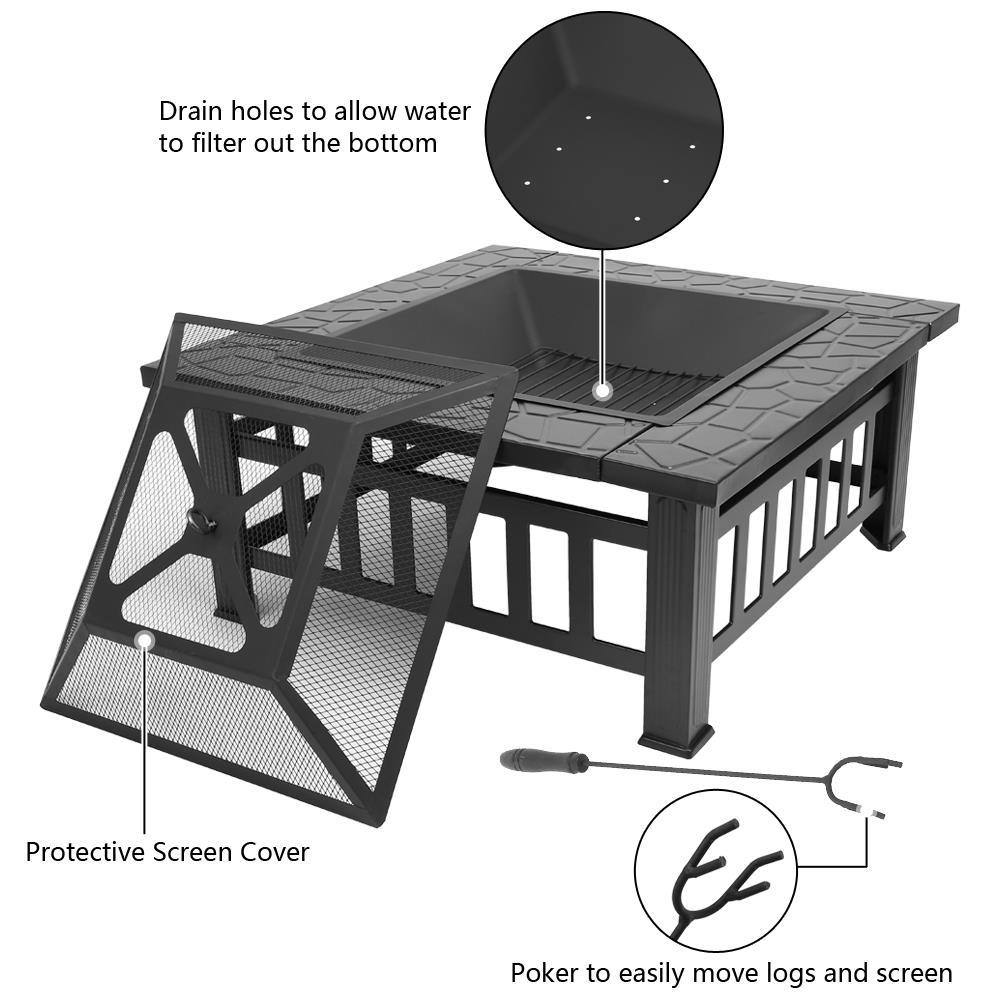 32 inch fire pit bowl