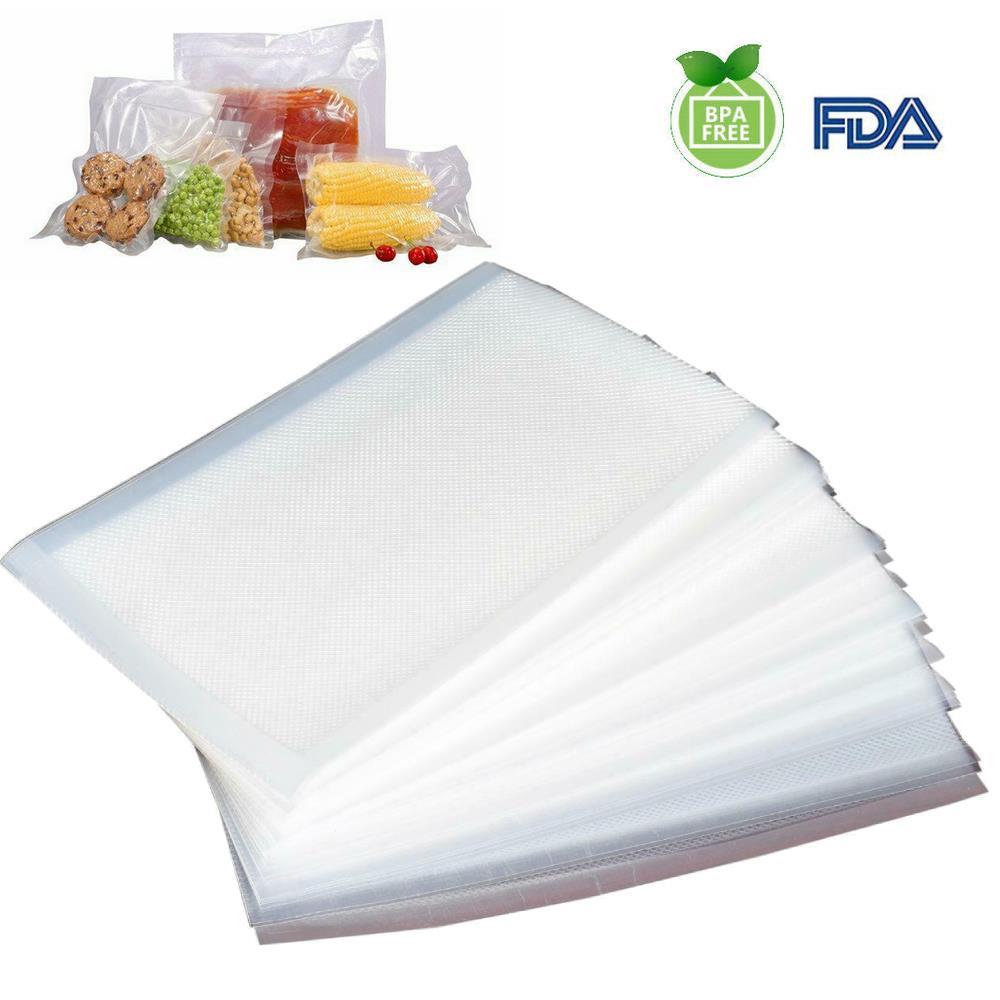 Details about / 800 Quart 8x12 Embossed Vacuum Sealer Bag Food Storage Saver 4 Mil Sous Vide Bag
