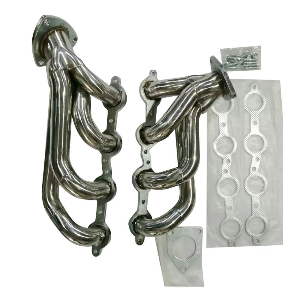 STAINLESS STEEL EXHAUST HEADER+GASKET/BOLTS for CHEVY SILVERADO 1500 4