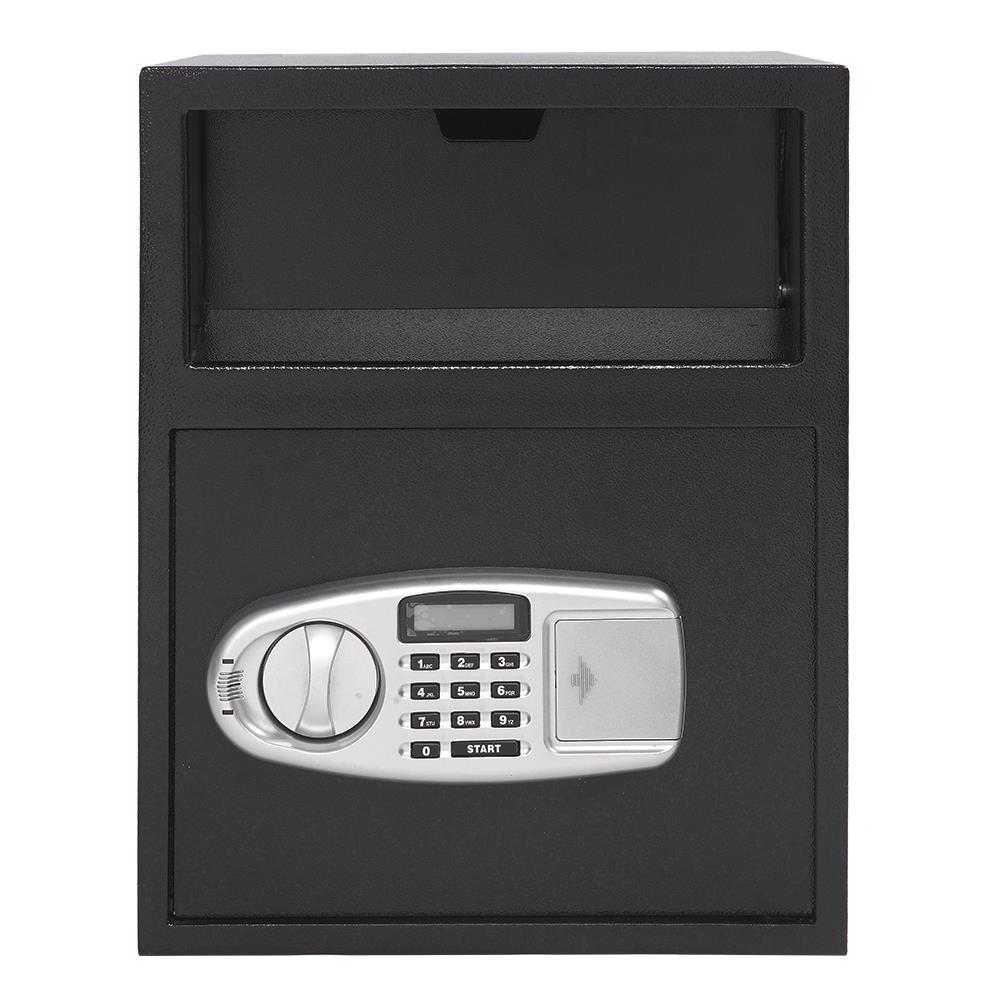 Digital Safe Box Depository Drop Deposit Front Load Cash Vault Lock