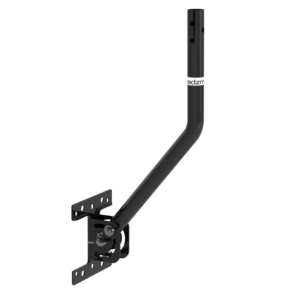 LEADZM G01 Universal 180/°Adjustable TV Antenna J-Pole Aerial Bracket Black