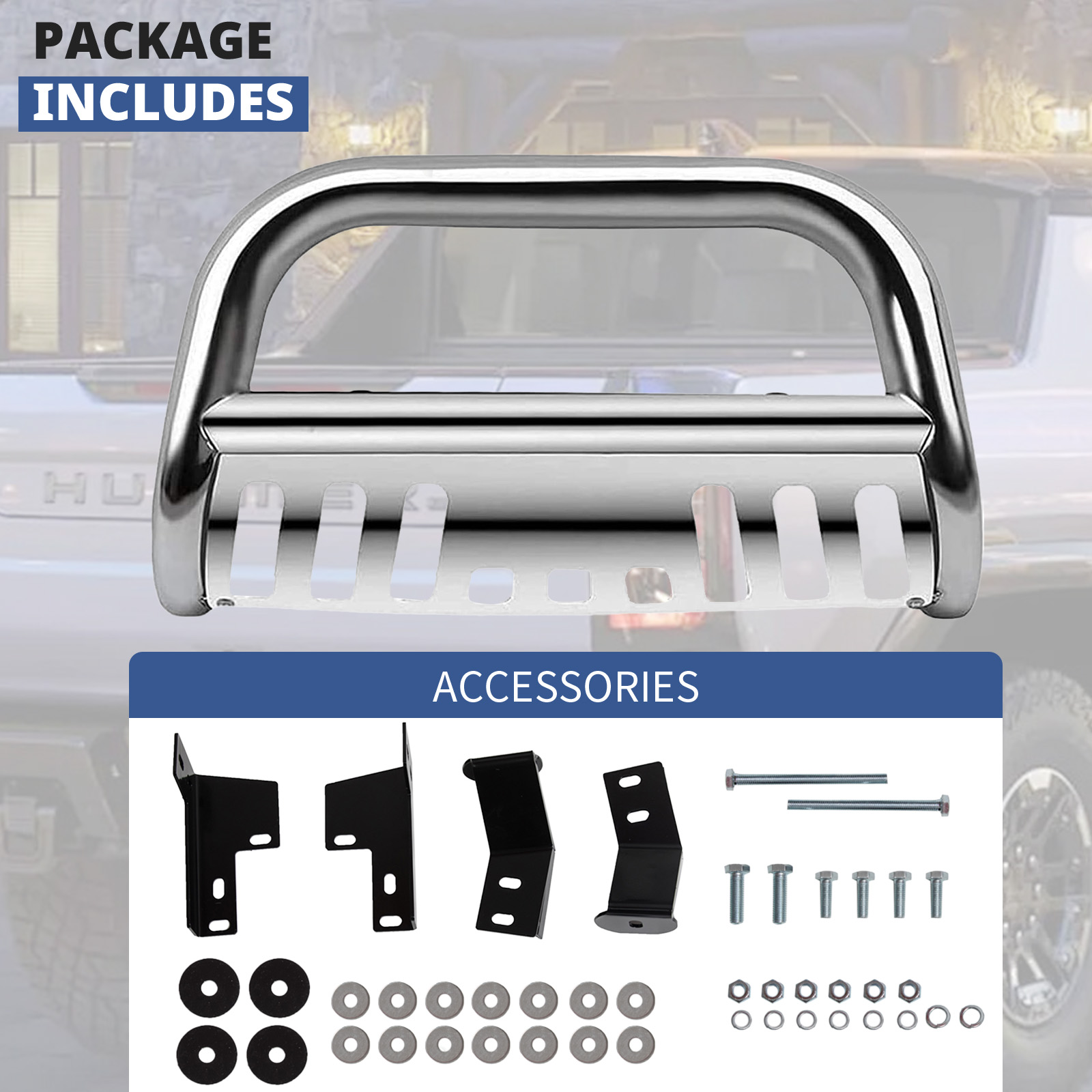 NISSAN FRONTIER Grille Guards - Summit Racing