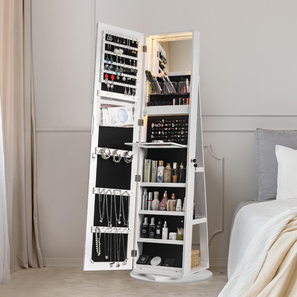 Free Standing Jewelry Box Mirror Full Length 15 Best Full Length