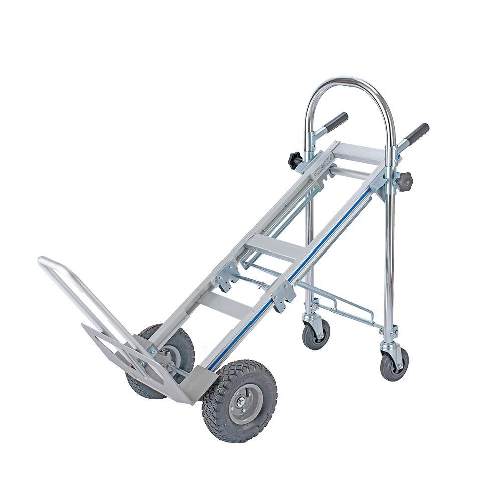 Heavy Duty Foldable 3 in 1 Aluminum Hand Truck Dolly Cart Stairs Wheels
