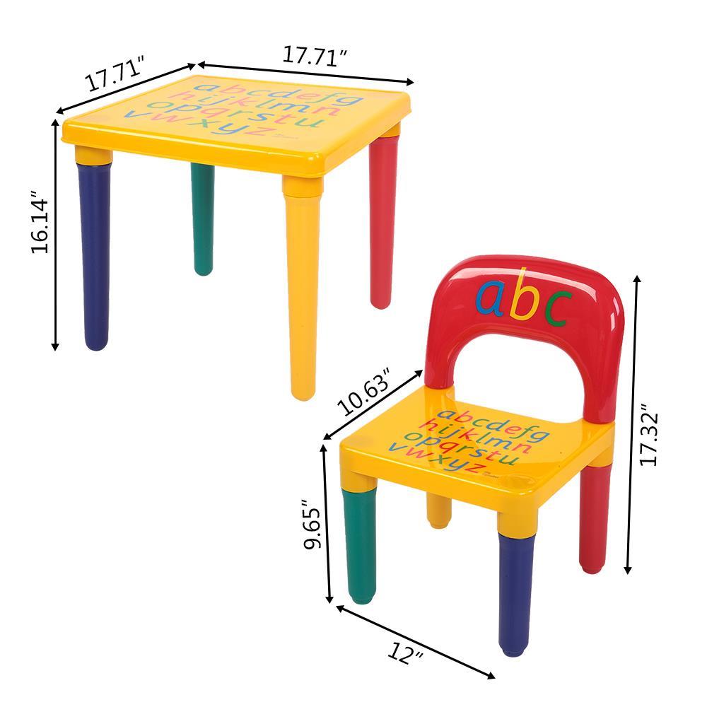 table chair set for kids