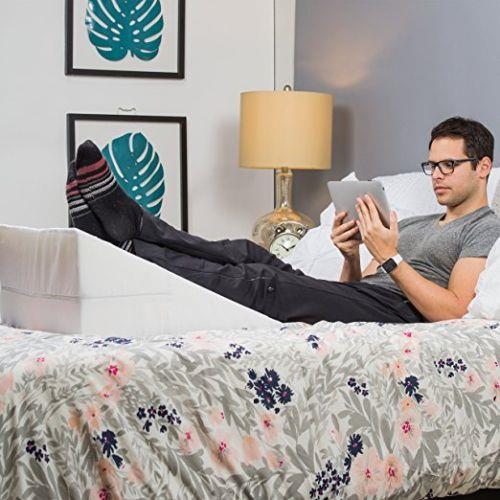 Wedge Incline Memory Foam Bed Wedge Pillow Reading Acid Reflux