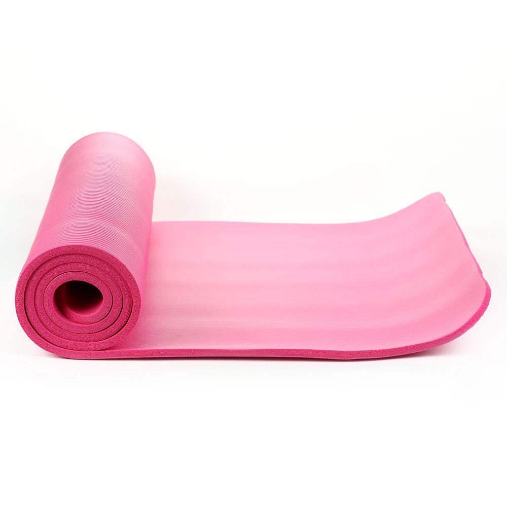 Extra 8mm Thick Exercise Mat Yoga Gym Workout Fitness Gymnastics Mats Large Pad 18 Extra 8mm Thick Exercise Mat Yoga Gym Workout Fitness Gymnastics Mats Large Pad 18