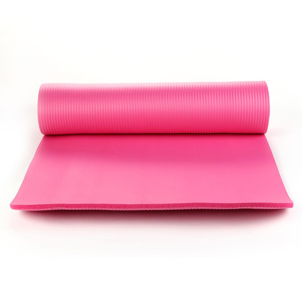 Extra 8mm Thick Exercise Mat Yoga Gym Workout Fitness Gymnastics Mats Large Pad 10 Extra 8mm Thick Exercise Mat Yoga Gym Workout Fitness Gymnastics Mats Large Pad 10