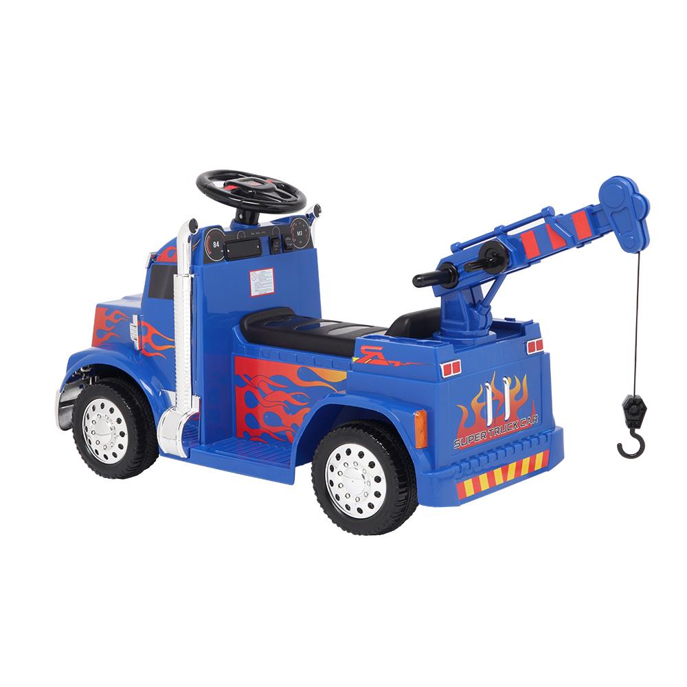 Electric Kids Ride On Toys Crane Car Lights, 3 Speed, 2.4G Remote Control eBay