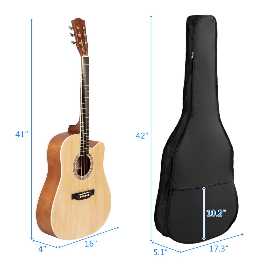 Portable Acoustic Guitar Soft Case - New 41 Acoustic Guitar Straps Guitar Soft Case Gig Bag Musical Instrument Ebay
