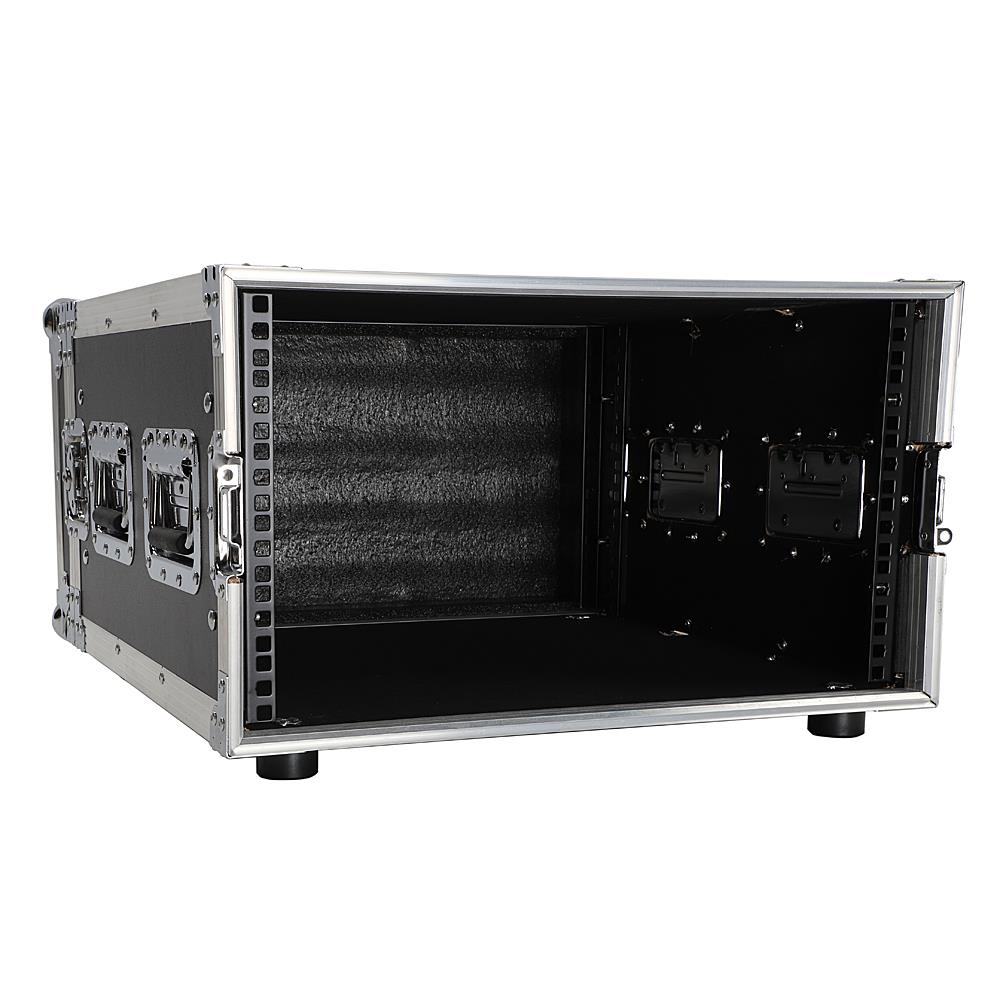 19" 6U DJ Mixer Audio Equipment Single Layer Double Door Black & Silver eBay