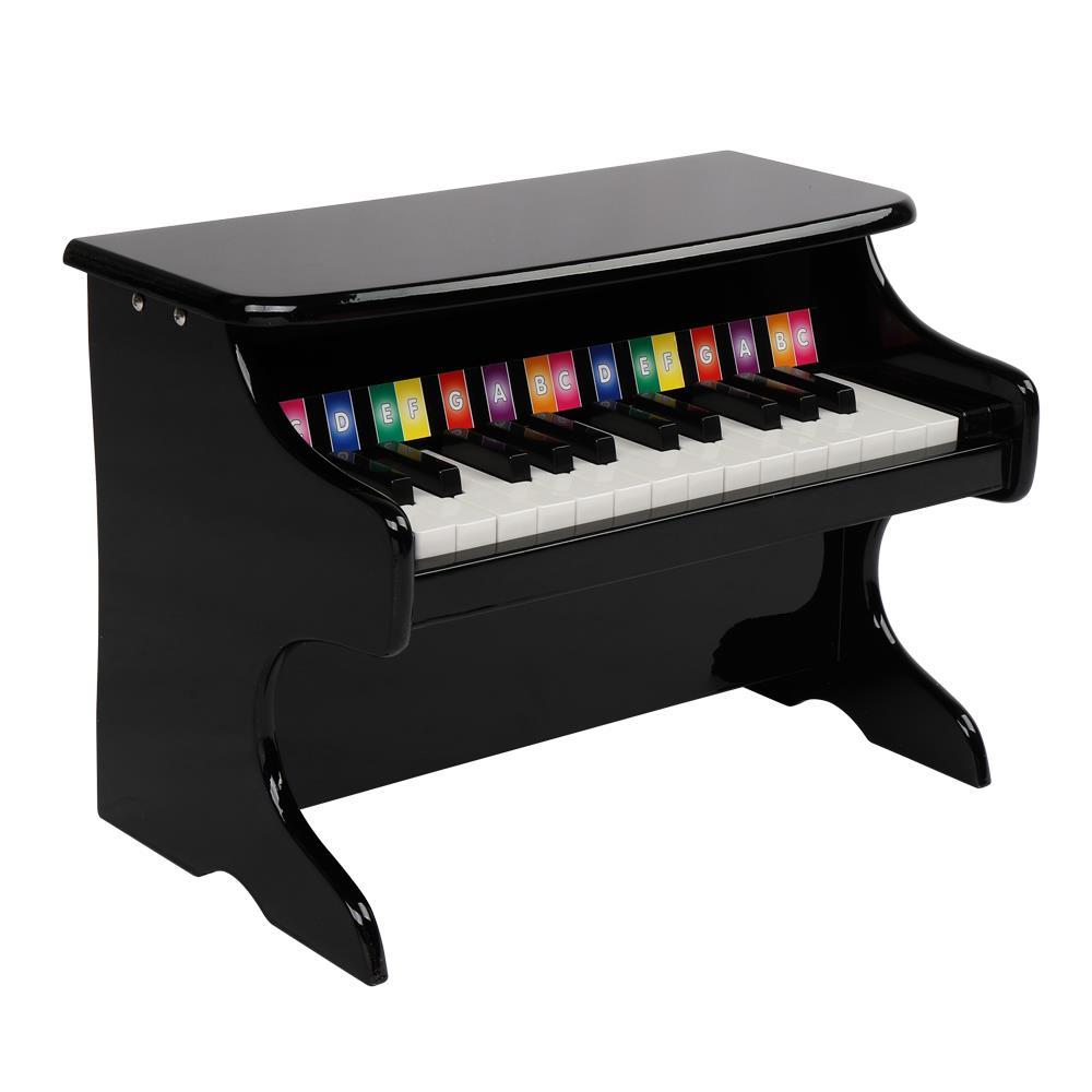 wooden musical toy piano