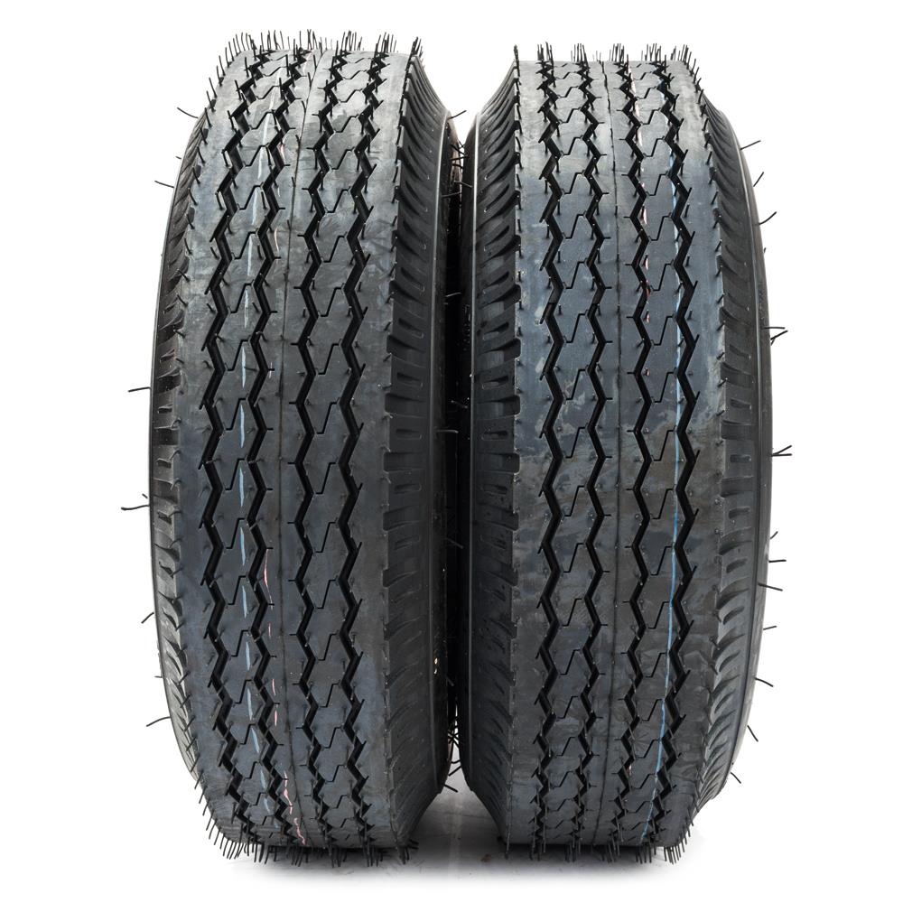 2x P819 4.80/4.008 4 PR Bias Trailer Tires 4.808 Lawn, and Turf