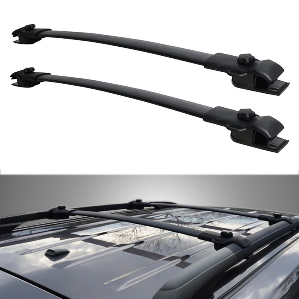 Top Roof Rack Cross Bars Luggage Black Aluminum For 2011 ...