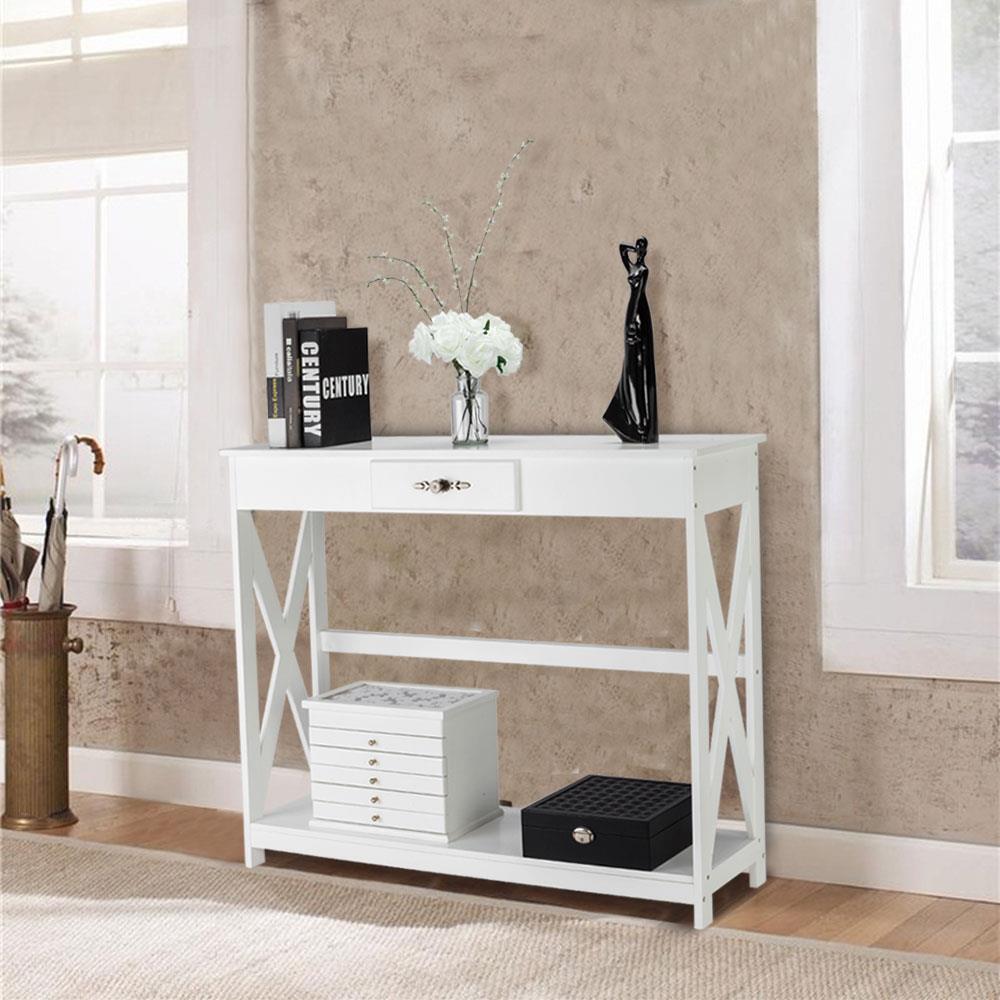 Modern Console Table Entryway Table Sofa Table Living Room Table With Drawer EBay