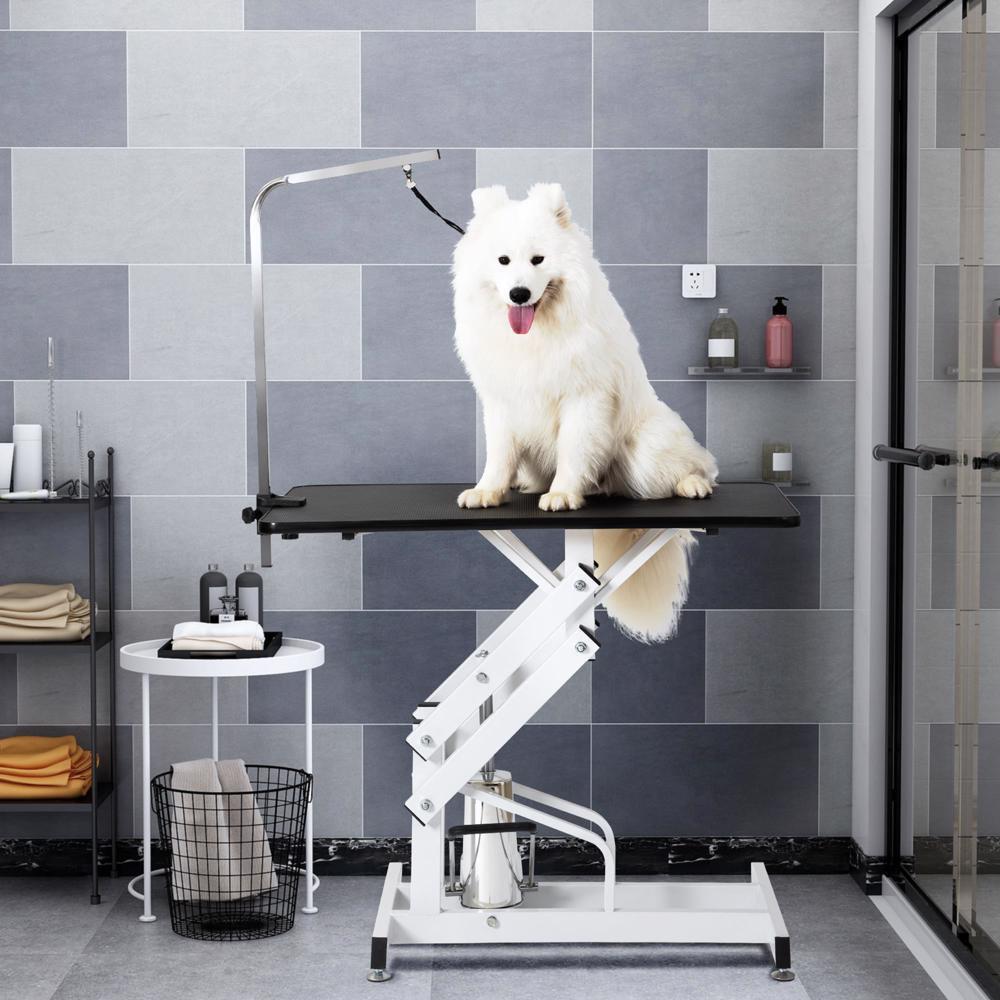 【Pet Table Hinoki】　大型犬用　No.1702 42.5