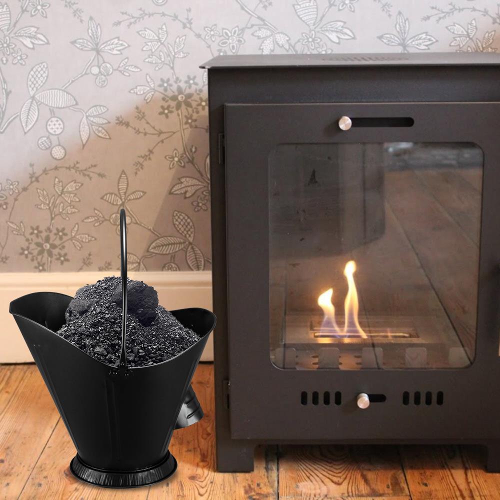 Fireplace Ash Bucket Coal Bucket Scuttle Ash Fire Place Hearth Wood