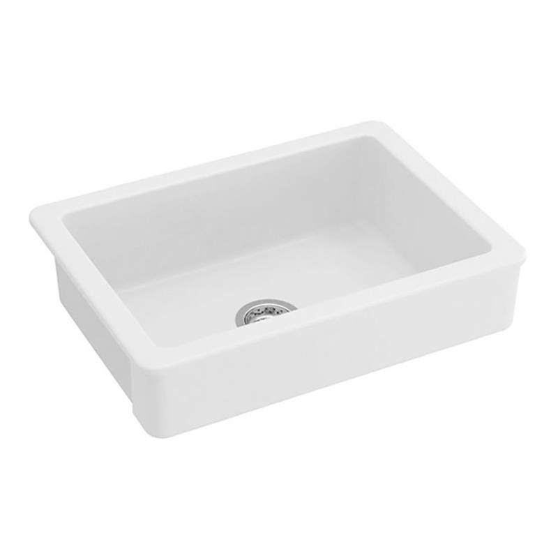 Ann　KSホワイト　Sサイズ KDKSC 14 Inch Small Undermount Bathroom Sink White Ceramic