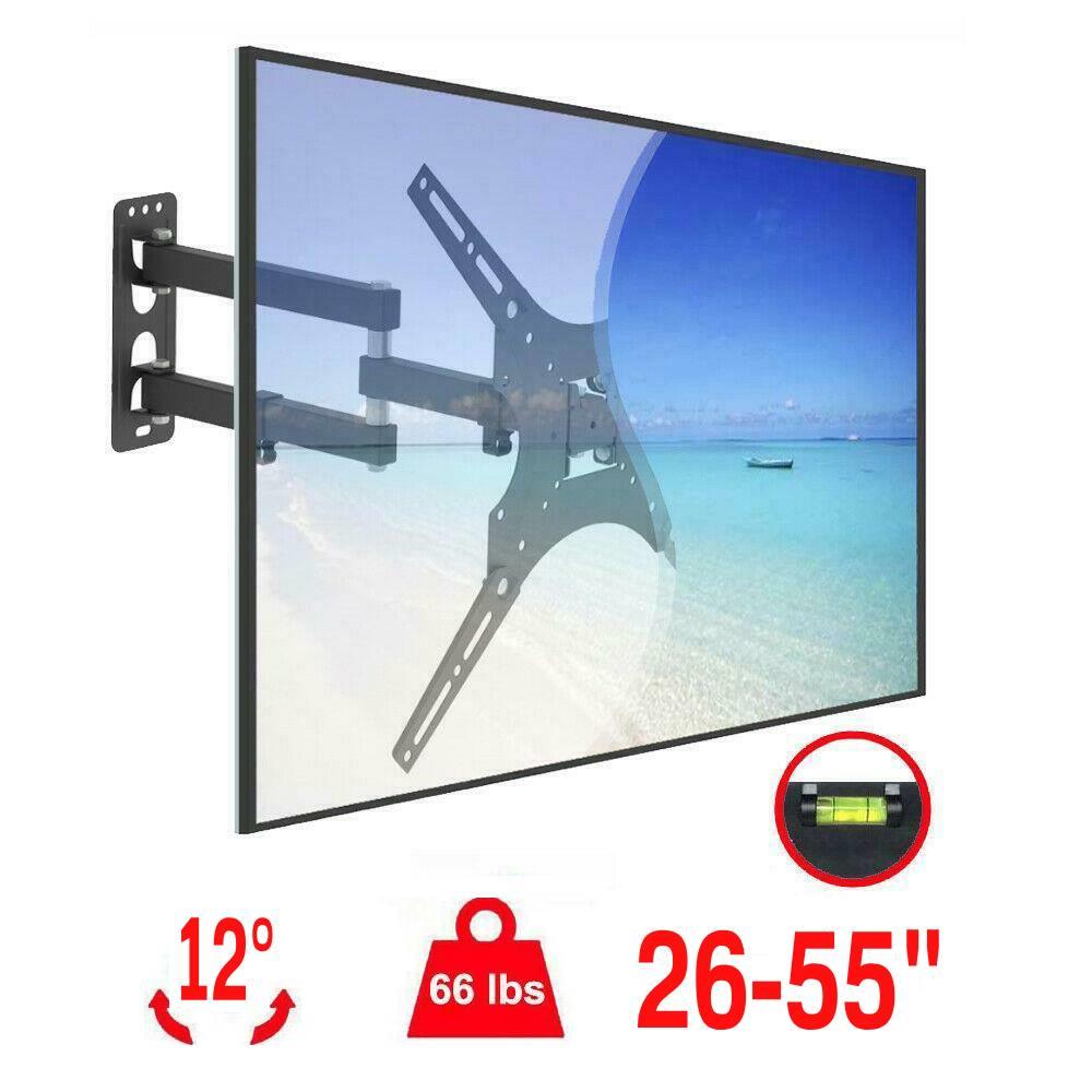 FLAT LCD LED PLASMA TV WALL MOUNT BRACKET TILT 14 26 32 40 42 55 65 71 Inch