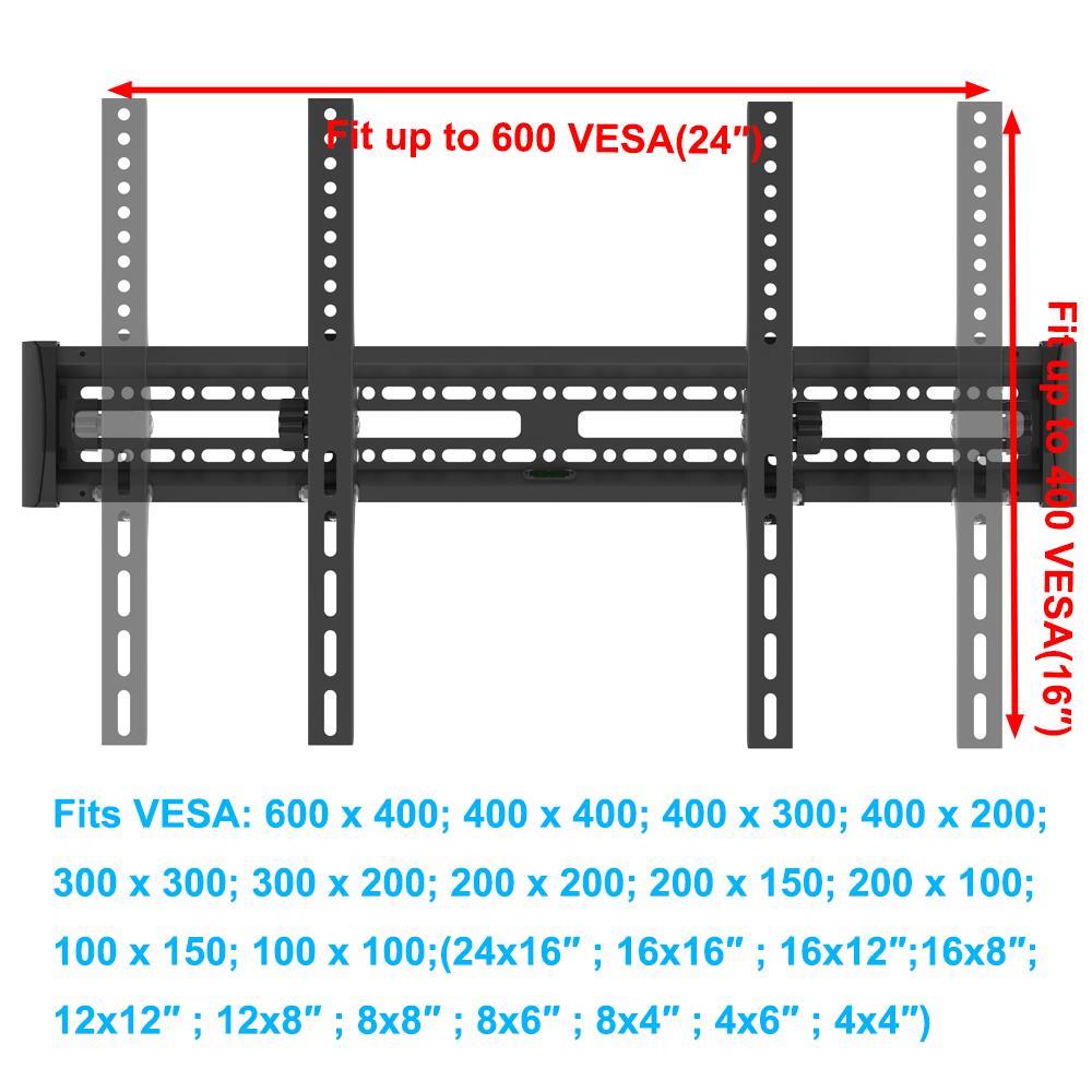 TV Wall Mount VESA Bracket Tilt for 32 37 40 42 43 46 49 50 52 55 60 65