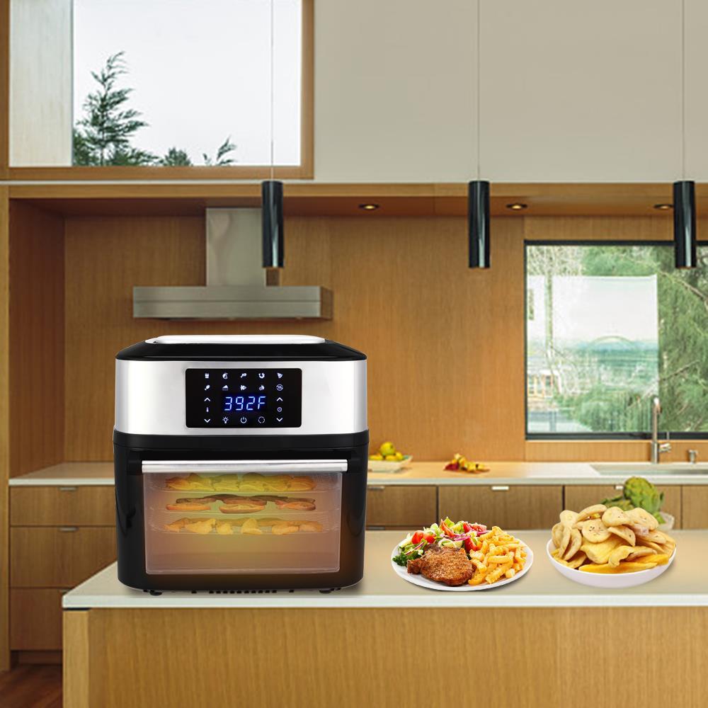 1800W 16L Multifunction Capacity Air Fryer XL Oven Dehydrator Grill