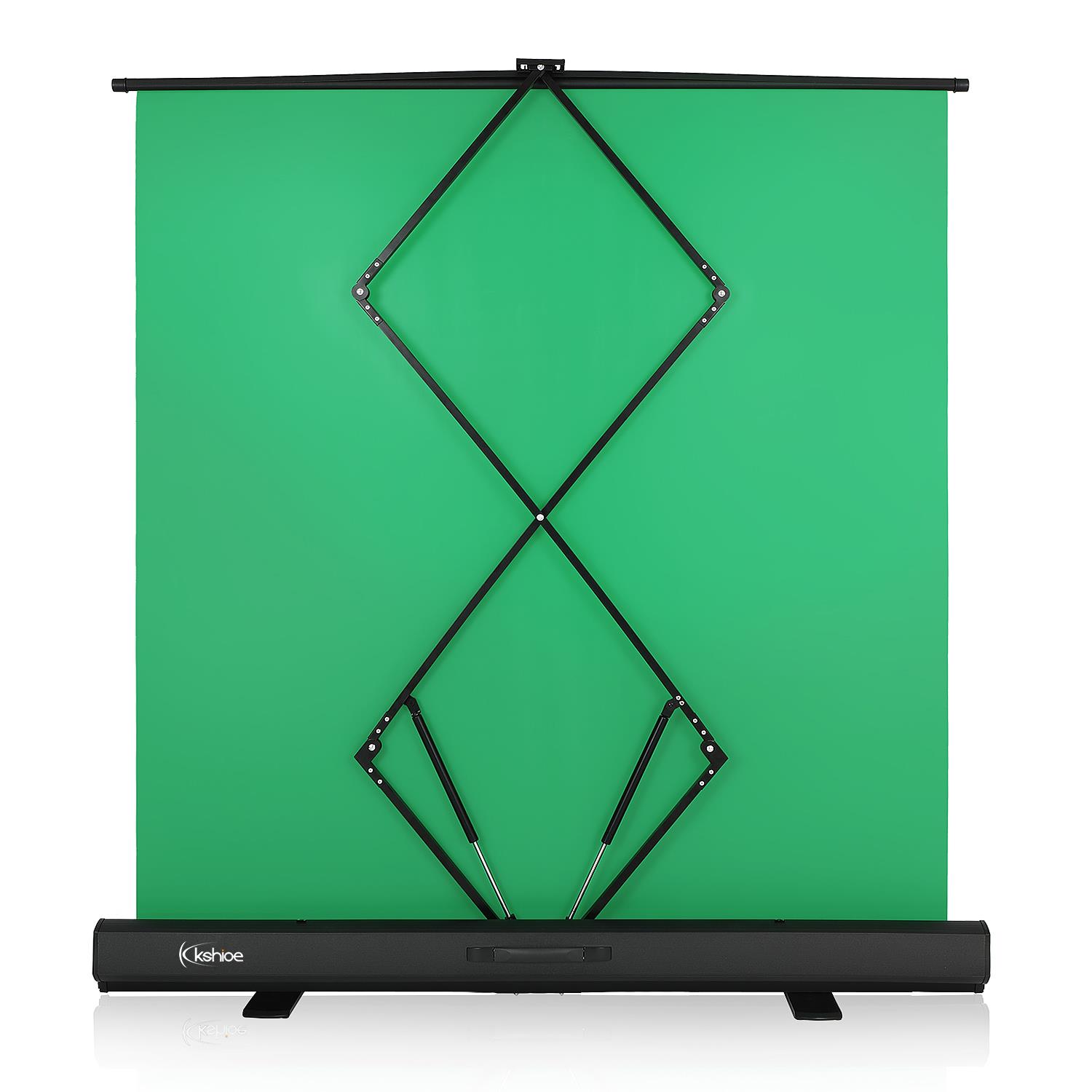 Green Screen Collapsible Retractable Chromakey Panel Photo Backdrop