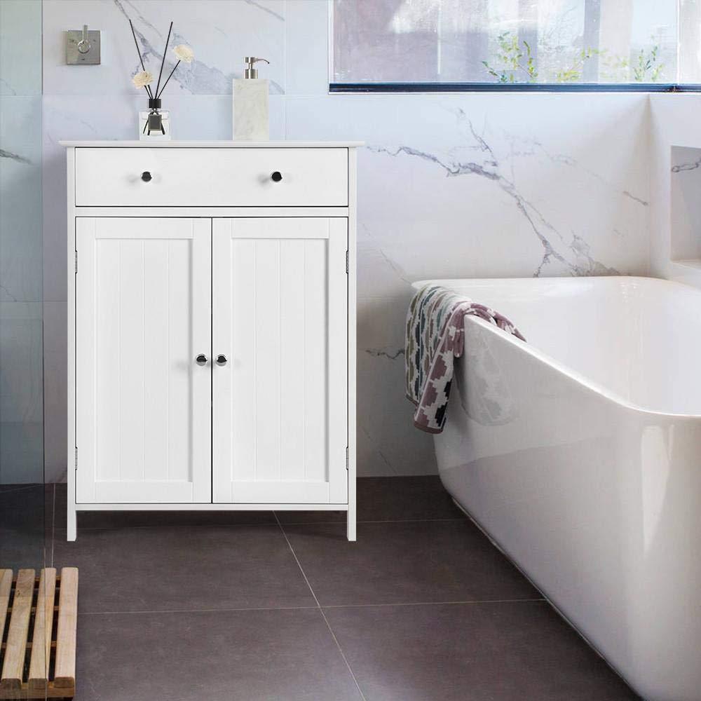 Mueble de baño suelo pié Almacenamiento Organizador Con Cajones