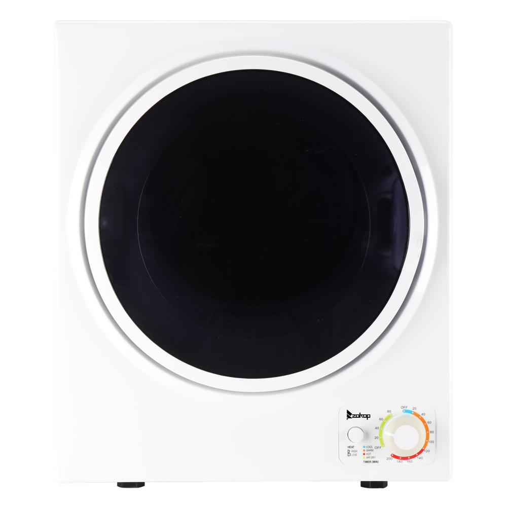 ZOKOP Compact Home 1.5 Cu.Ft Capacity Tumble Clothing Dryer