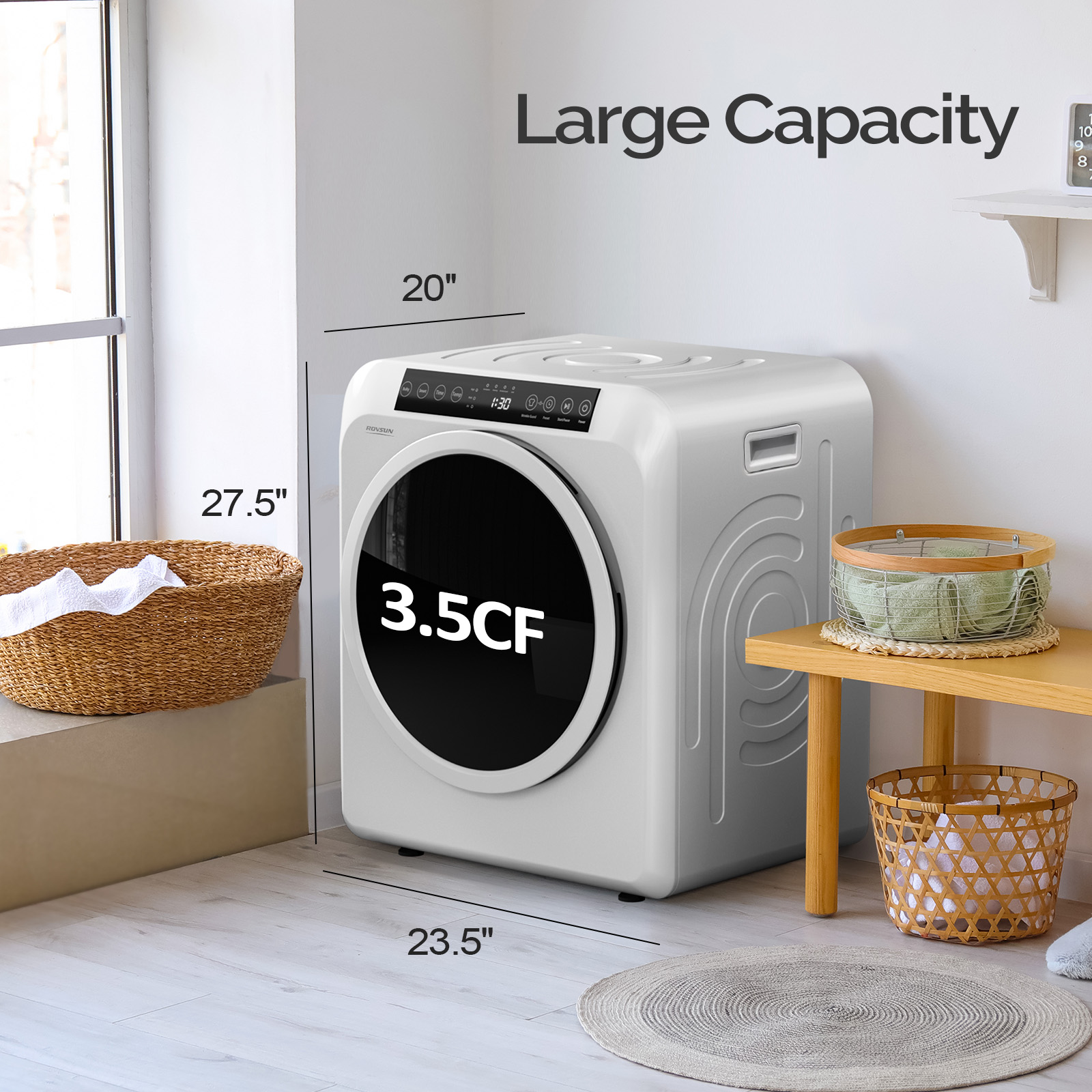 Clothes Dryers Euhomy Dryer Small Dryer Portable Dryer Compact