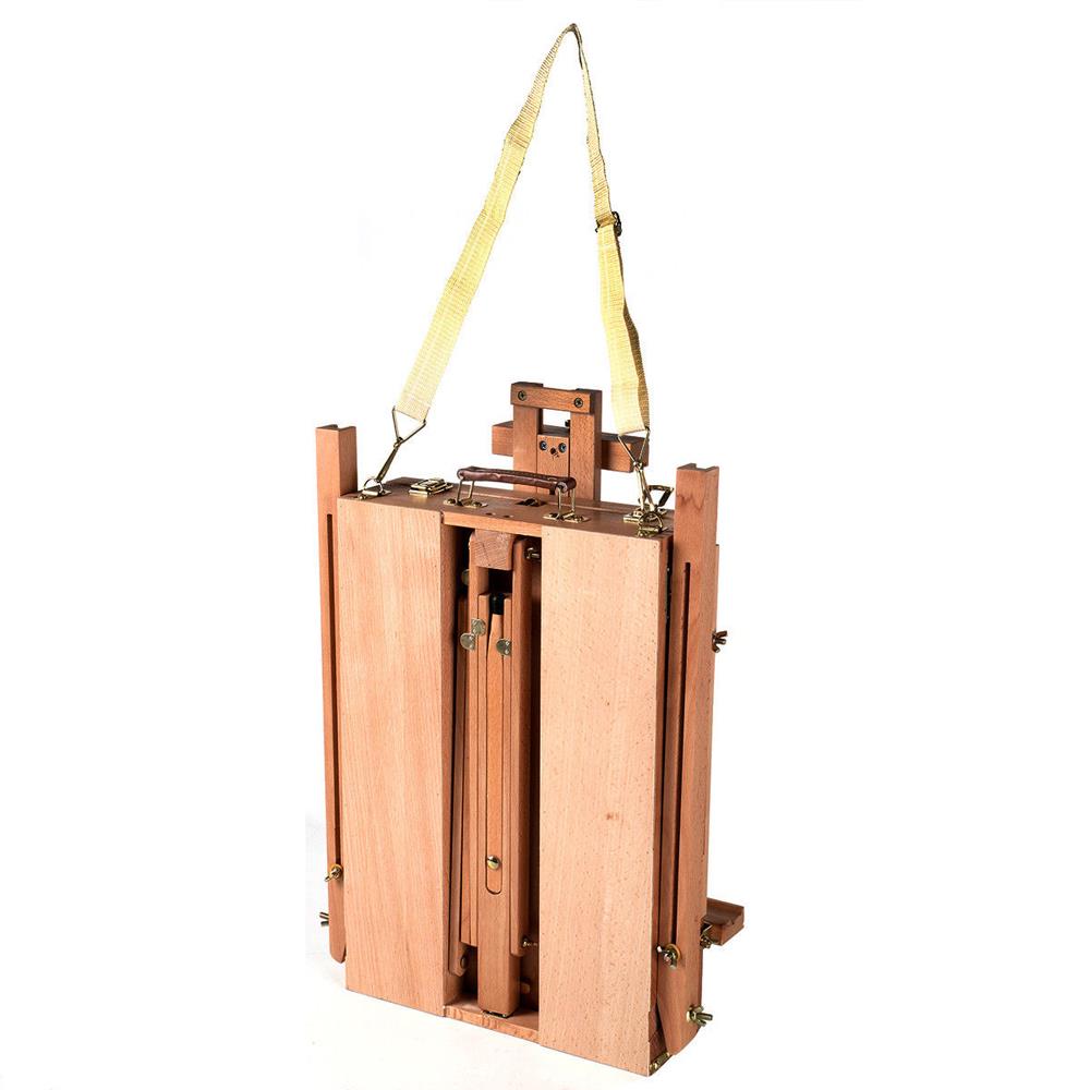 Portable Oil Painting Easel Sketch Box Artist Supplies Tripod Beech Wooden Ebay
