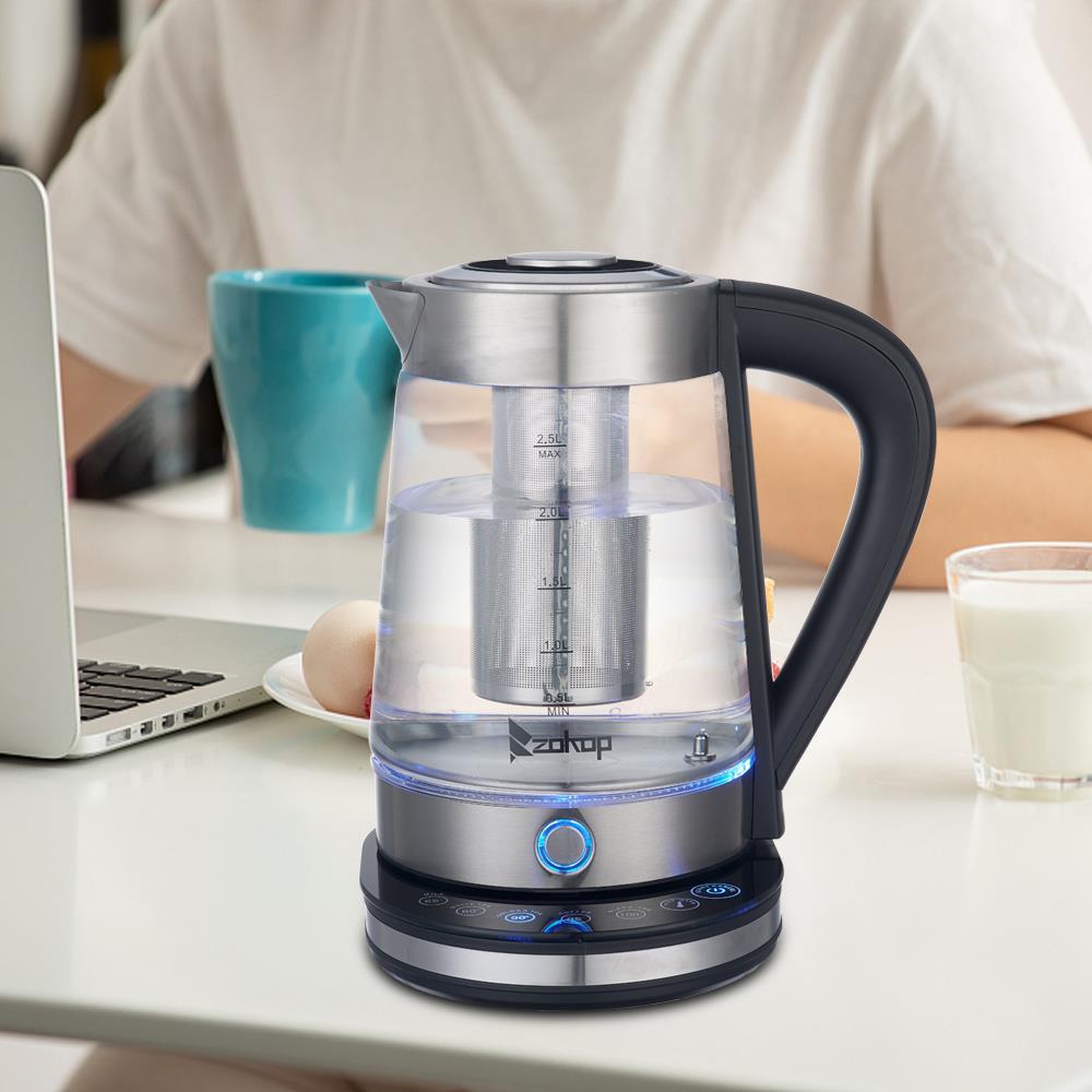 New Kettle Fast Boil Electric Glass Jug Kettle 1.8L 2.5L Electric