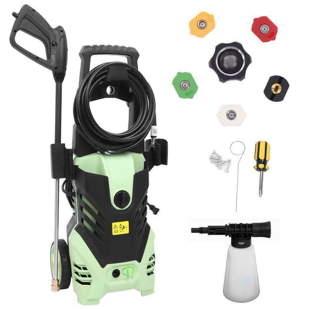 W LAIWO Hochdruckreiniger-Set – 5000 PSI Mit 5 Düsen & Zubehör