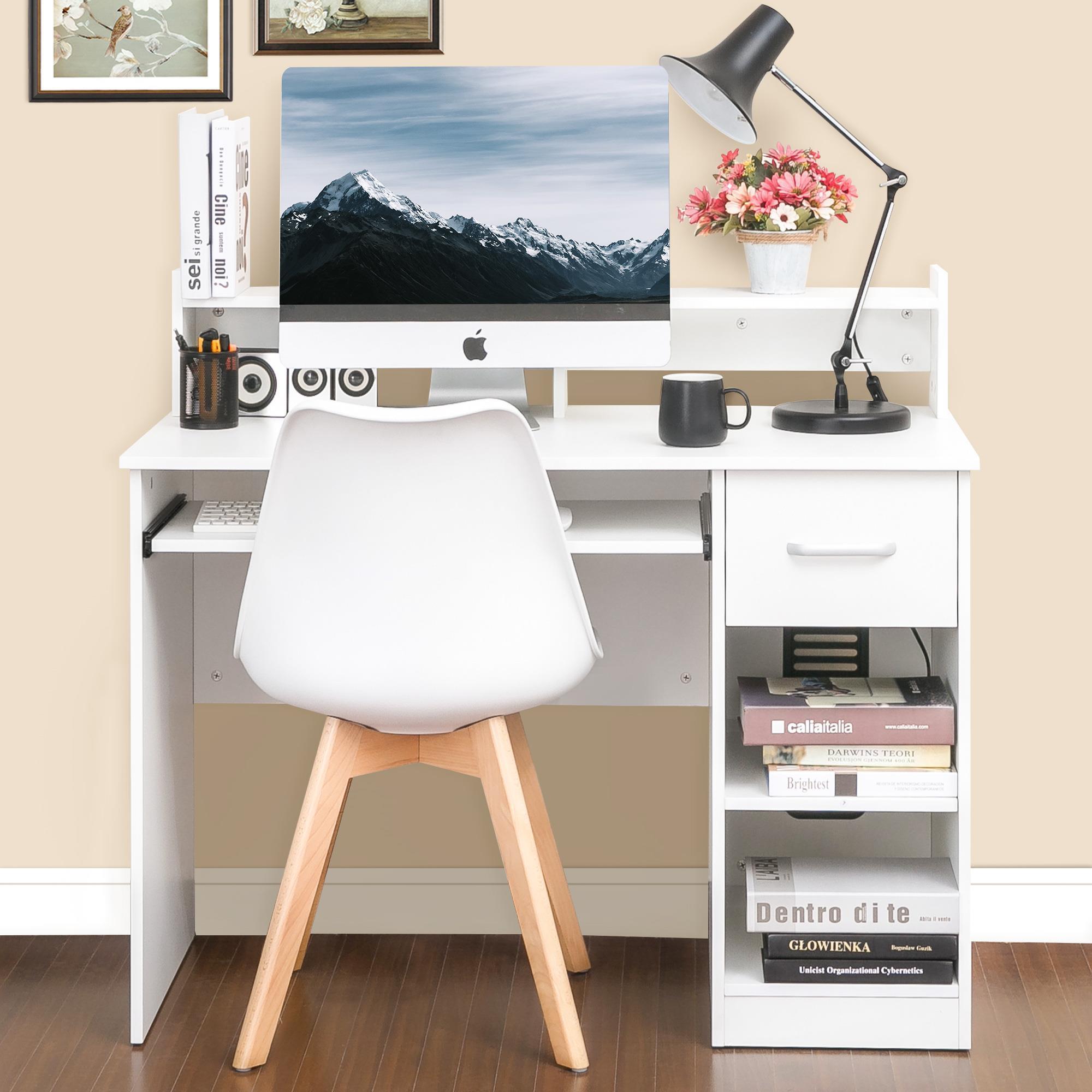 Computer Desk Pc Laptop Table Workstation Home Office COSTWAY Home